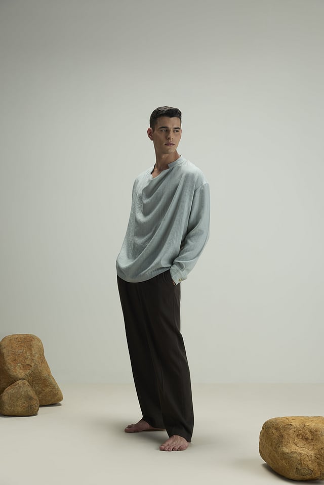 Tseri pieces often lean toward a more structured and versatile utility aesthetic