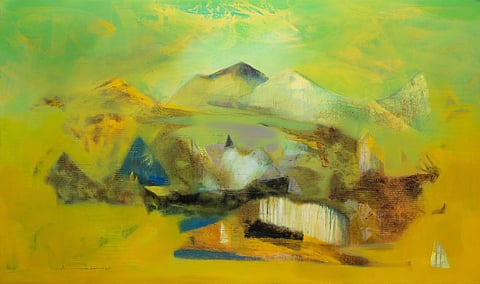 Arunava Mondal's solo show at Tejas Art gallery in Kolkata