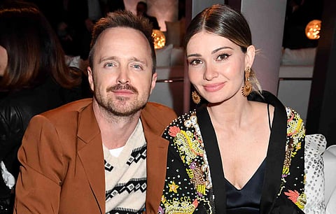 Aaron Paul reveals he and his wife Lauren moved to Paris, France