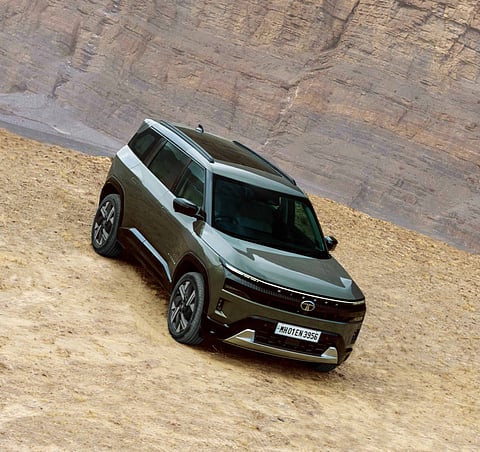 Striking good looks and now space for 5 - the new Tata Sierra