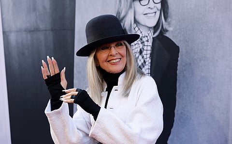 Why did Diane Keaton only wear hats and turtlenecks?