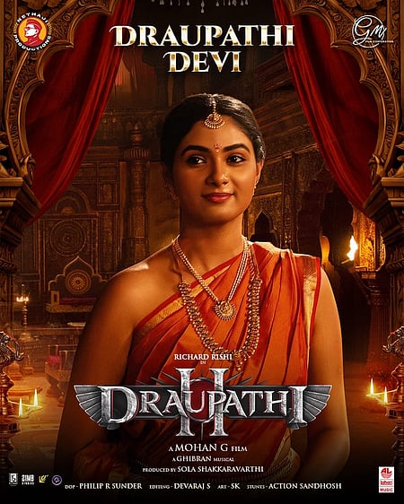 Rakshana Induchoodan as Draupathi Devi from Draupathi 2