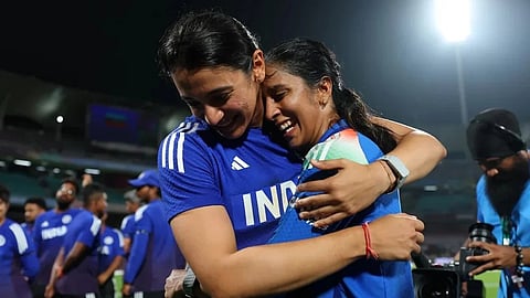 Jemimah Rodrigues and Smriti Mandhana share a strong bond