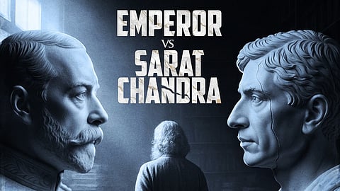 Emperor vs Sarat Chandra, a cinematic adaptation marking the centenary of Sarat Chandra Chattopadhyay’s iconic Pather Dabi