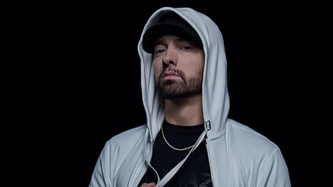 Eminem’s grandson attends his concert