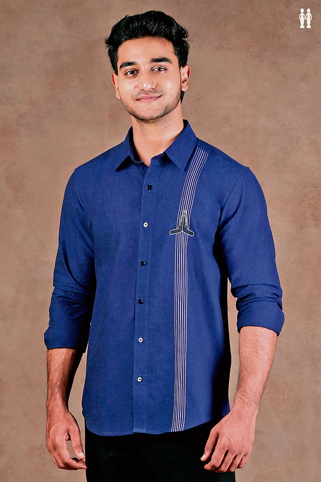 Navarasas—the nine fundamental emotions in Indian aesthetics—are brought to life in Sundari Silks' new menswear collection