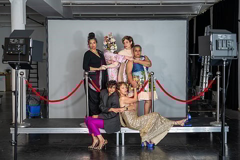 The play, Wait To Be Seated, examines powerful structures, literally and metaphorically