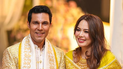 Randeep Hooda and Lin Laishram announces pregnancy on their second wedding anniversary
