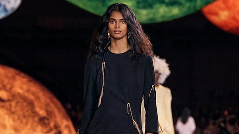 Bhavitha Mandava opens the Chanel Show; parents react