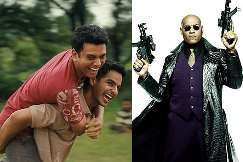 Are we getting a blue pill or a red pill: Ishaan Khatter asks Laurence Fishburne