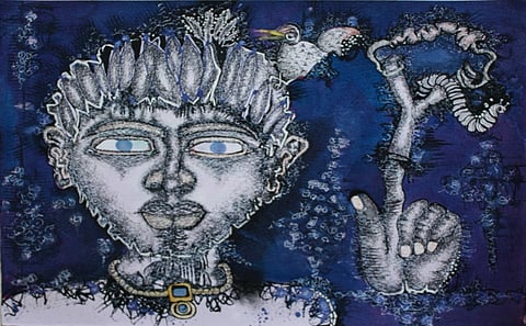 Painter Runa Biswas channels Bengali fairytales for her new exhibition