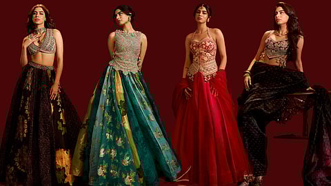 Bhumika Sharma’s four-look winter wedding capsule edit captures the interplay of light