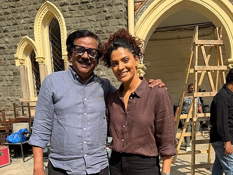 Saiyami Kher’s emotional homecoming as Haiwaan wraps at St Xavier’s College