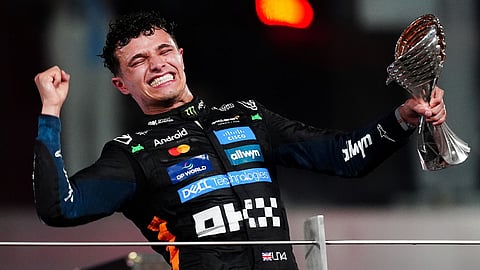 Lando Norris clinches the 2025 Formula One World Drivers' Championship!