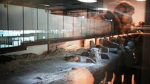 Rome’s latest metro stop brings history into daily urban life