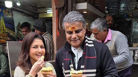 Glimpses from Bhagyashree‘s scrumptious Banaras vacay