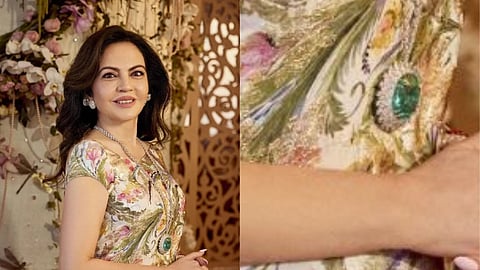 Nita Ambani in Shloka Ambani's mom's birthday party