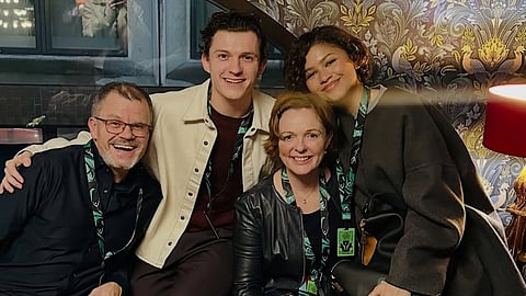Zendaya and Tom Holland