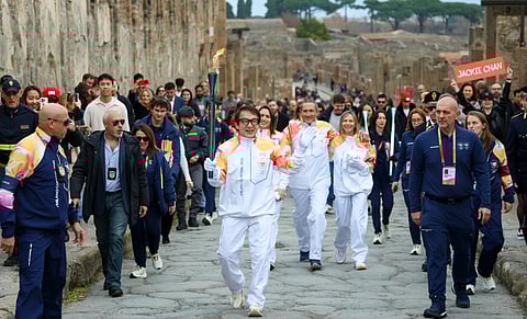The Olympic Flame will travel across Italy, to heighten excitement for the Milano Cortina 2026 Olympic Winter Games