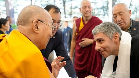 Jim Sarbh shares serene moment with the Dalai Lama