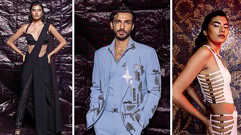 In Qbik’s Disco Discord, metal ornamentation takes centre stage