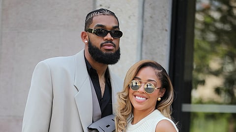 New York Knicks star Karl-Anthony Towns and influencer Jordyn Woods are engaged