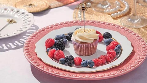 Tableware with meaning: Plate & Peonie’s Bride-to-Bee collection for new couples