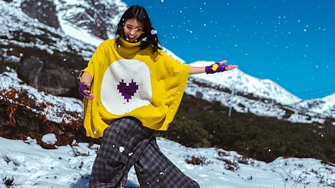 This design studio uses retro arcade motifs to curate colourful winter wear!