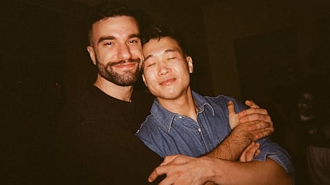 Comedian Joel Kim Booster and John-Michael Sudsina