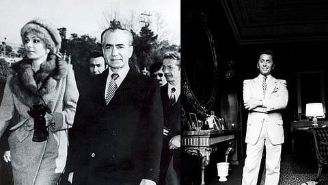 Farah Pahlavi once fled Iran in a Valentino