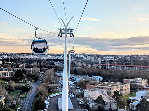Now view Paris from the sky on Europe’s longest cable car!
