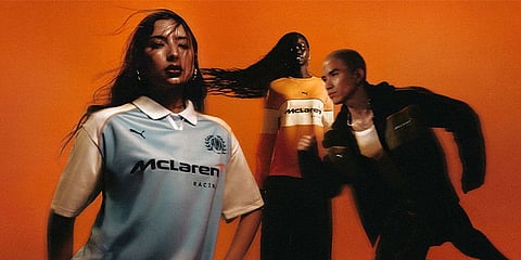This popular clothing and sneaker brand collaborates with McLaren F1 Team