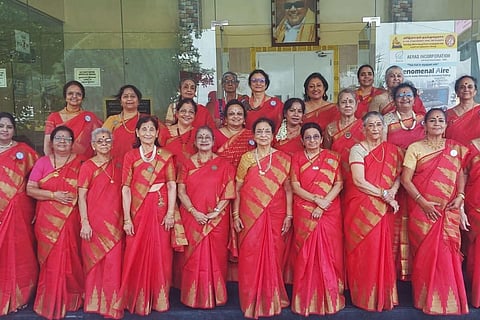 Members of the Thursday Ladies Club organising the Quarantine From Reality Live concert