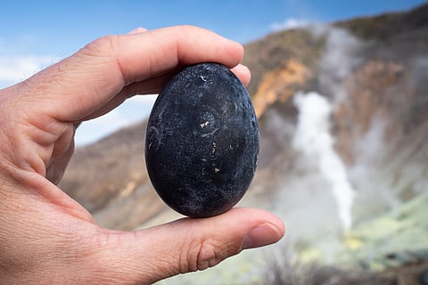 The black eggs of Japan's Owakudani: Do they really add to your life span?