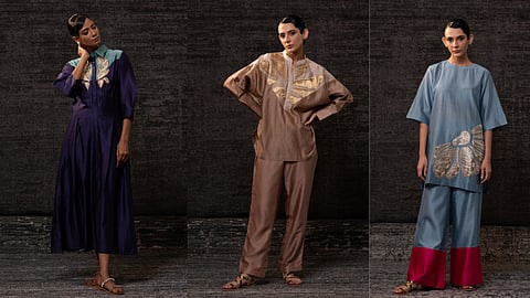 EEDA’s new collection, Gulnaar, is an ode to handwoven Chanderi and appliqué artistry