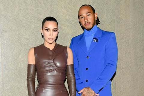 Kim Kardashian and Lewis Hamilton spotted on romantic getaway in the Cotswolds, UK