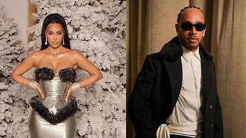 Kim Kardashian and Lewis Hamilton checked in a hotel together