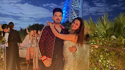 Karan Kundrra and Tejasswi Prakash in Desi Bling