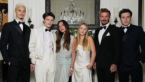 Brooklyn Beckham cover sibling and dad's tattoos