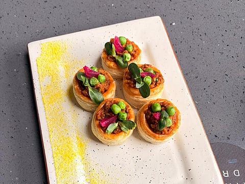 We kickstarted the meal with a refreshing Beetroot quinoa salad paired with creamy avocado slices