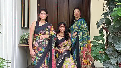 Roli Misra and Priyanka Rajwar’s sustainable sari label, Vayaka