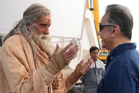 A cinematic milestone: Amitabh Bachchan and Kamal Haasan reunite on Kalki 2 set
