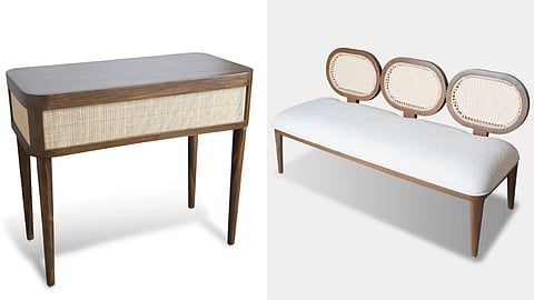 Wicker Work by Dhruv Parekh reimagines cane furniture