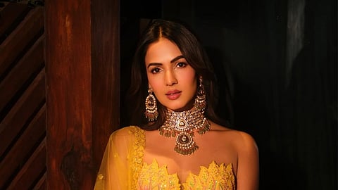 Actor Sonal Chauhan has been stranded in Dubai following widespread flight cancellations