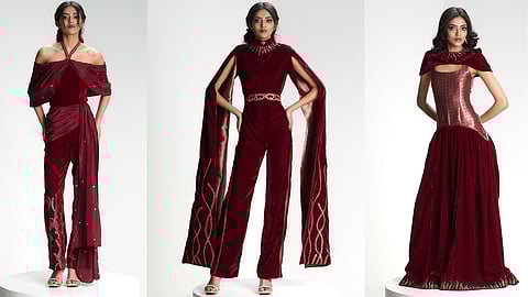 Khushi Kumar’s London Fashion Week premiere reimagines house as something carried within