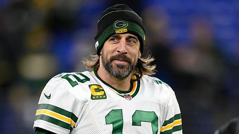 Aaron Rodgers referred to his toxic past relationships while praising wife Brittani
