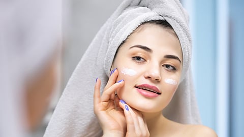 Moisture masking involves applying a thick layer of moisturiser and leaving it on the skin like a mask so that it can absorb deeply