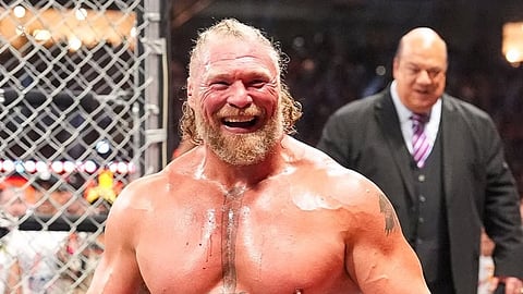 Brock Lesnar and his longtime manager Paul Heyman have suggested that 'The Beast Incarnate' should remain undefeated until his final match