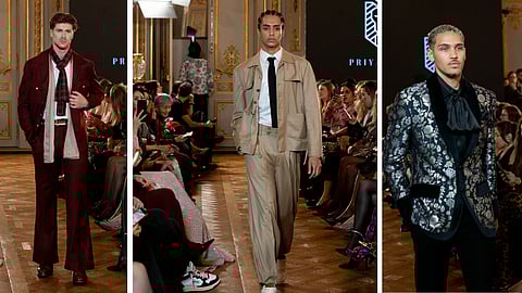 Relaxed luxury menswear ensembles