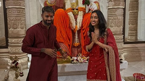 Hardik Pandya Ferrari 12Cilindri